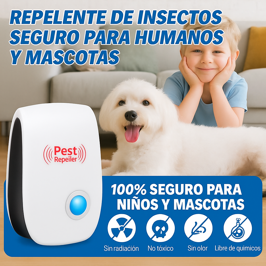 Repelente de Plagas Ultrasonico™  2025